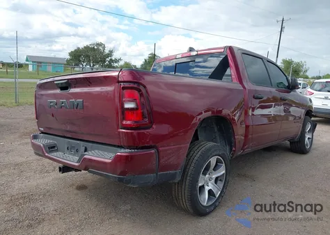 2025 Ram 1500 Tradesman 4X2 5'7 Box from USA, damaged, VIN 1C6RREGG8SN756461